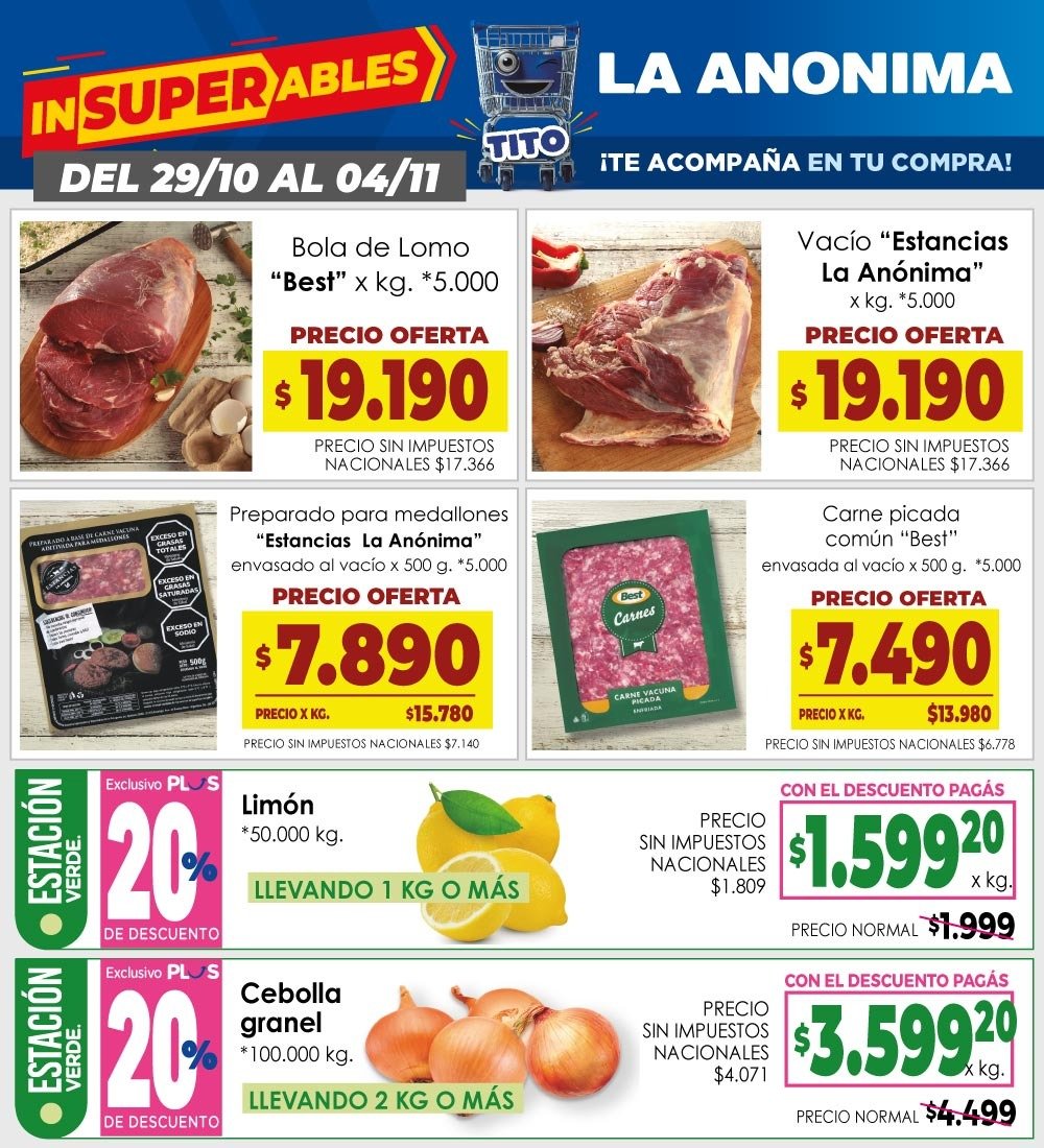 La Anonima 29-10 AL 04-11